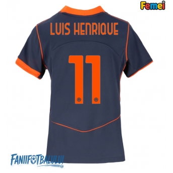 Inter Milan Luis Henrique #11 Tricou Fotbal Replică 2025-26 Femei Treilea